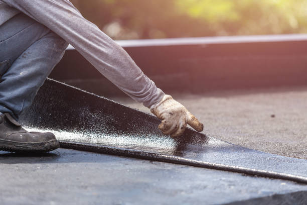 Professional Basement Waterproofing technician working in Watertown, NY